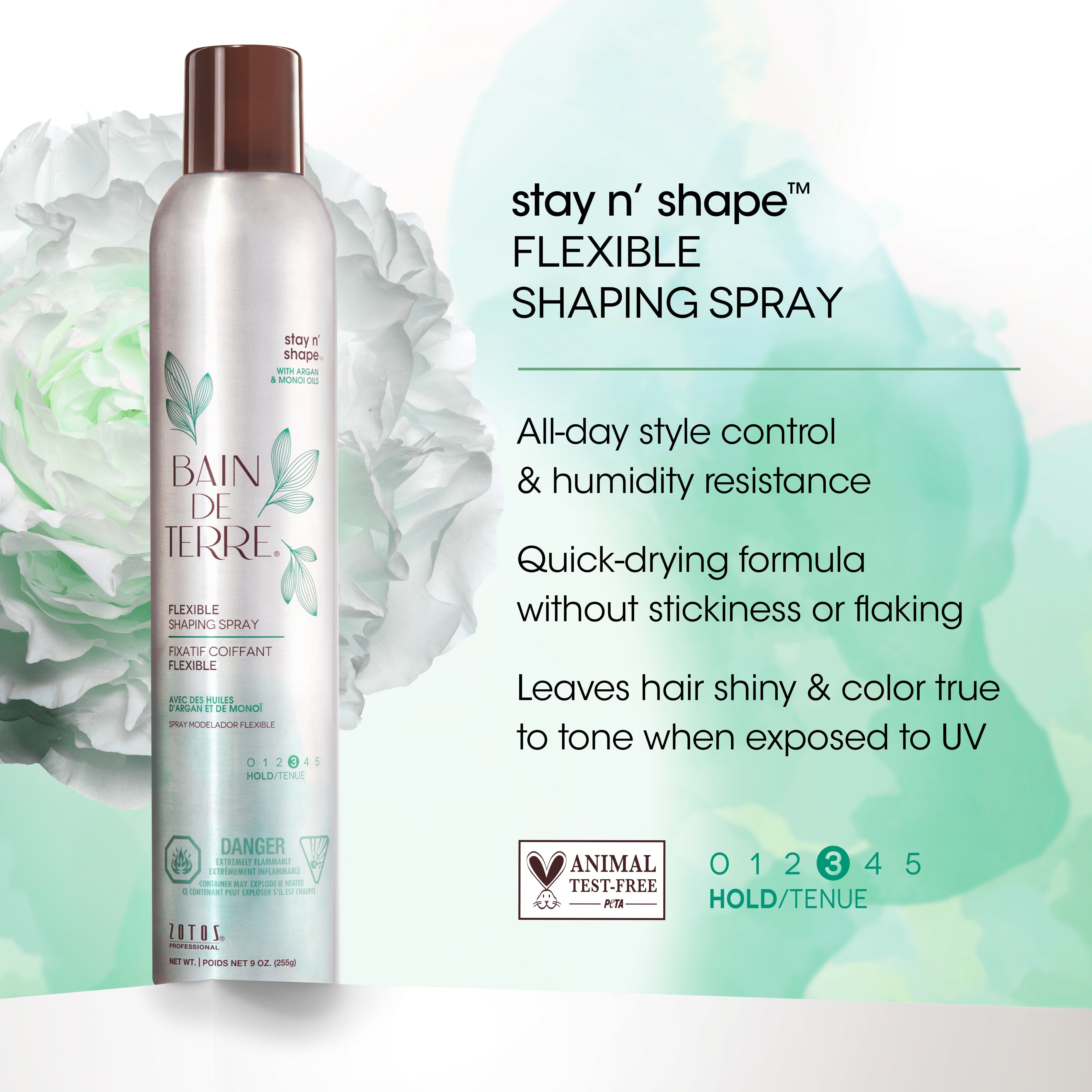 Bain de Terre® Stay N' Shape Flexible Shaping Spray
