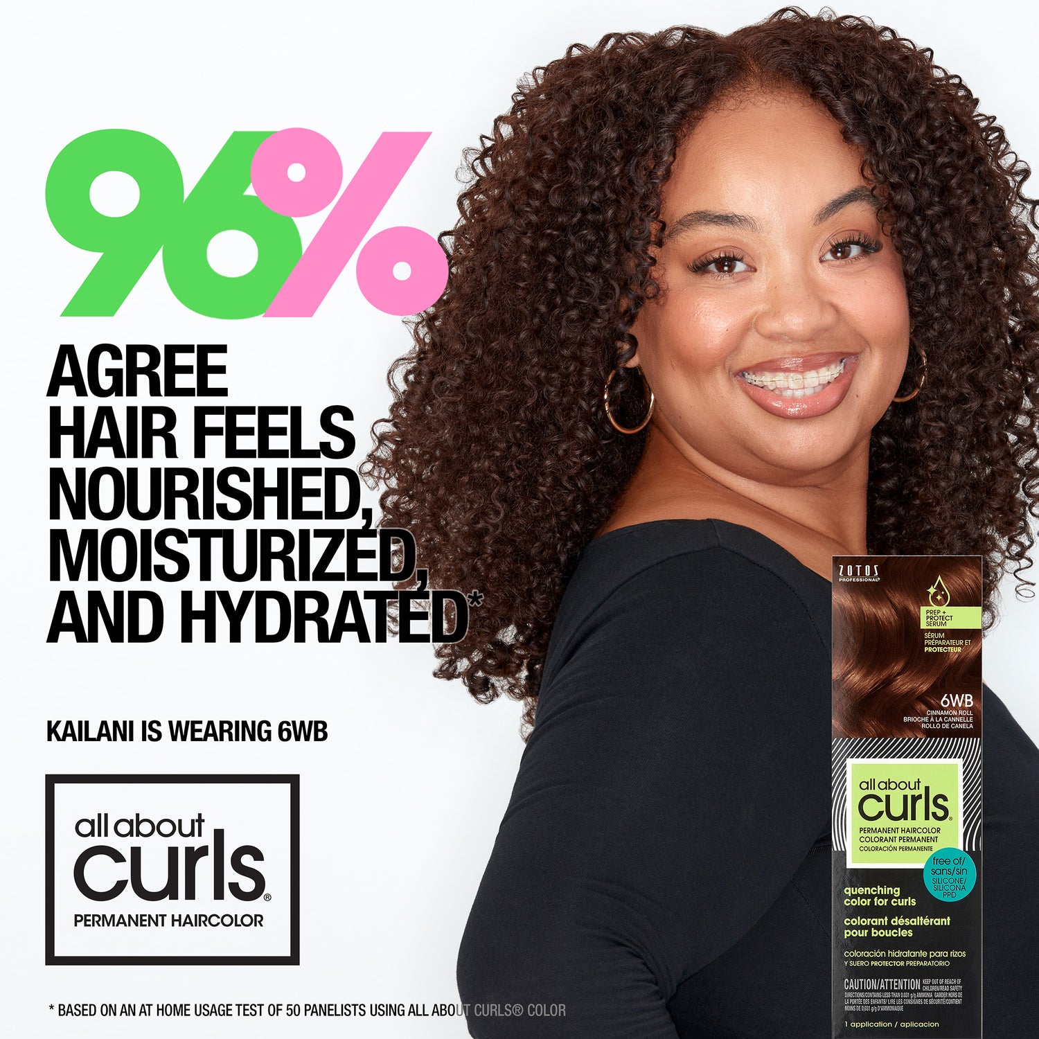All About Curls™ Quenching Permanent Haircolor For Curls - Red