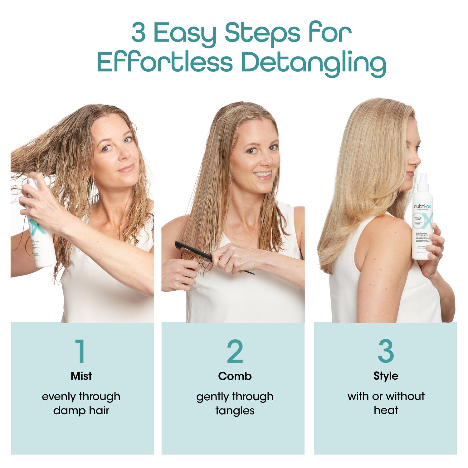 Nutri-Ox® One-Step Prep Detangling Mist