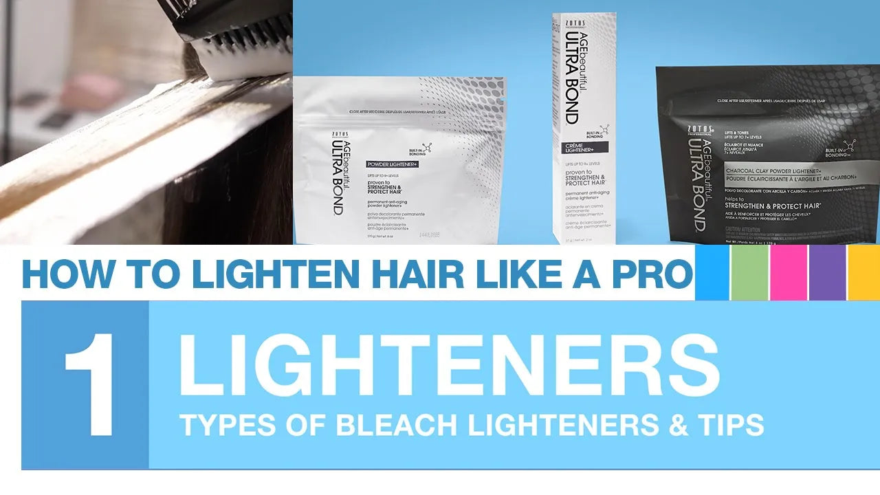 Chapter 1: Types of Hair Bleach Lighteners Explained