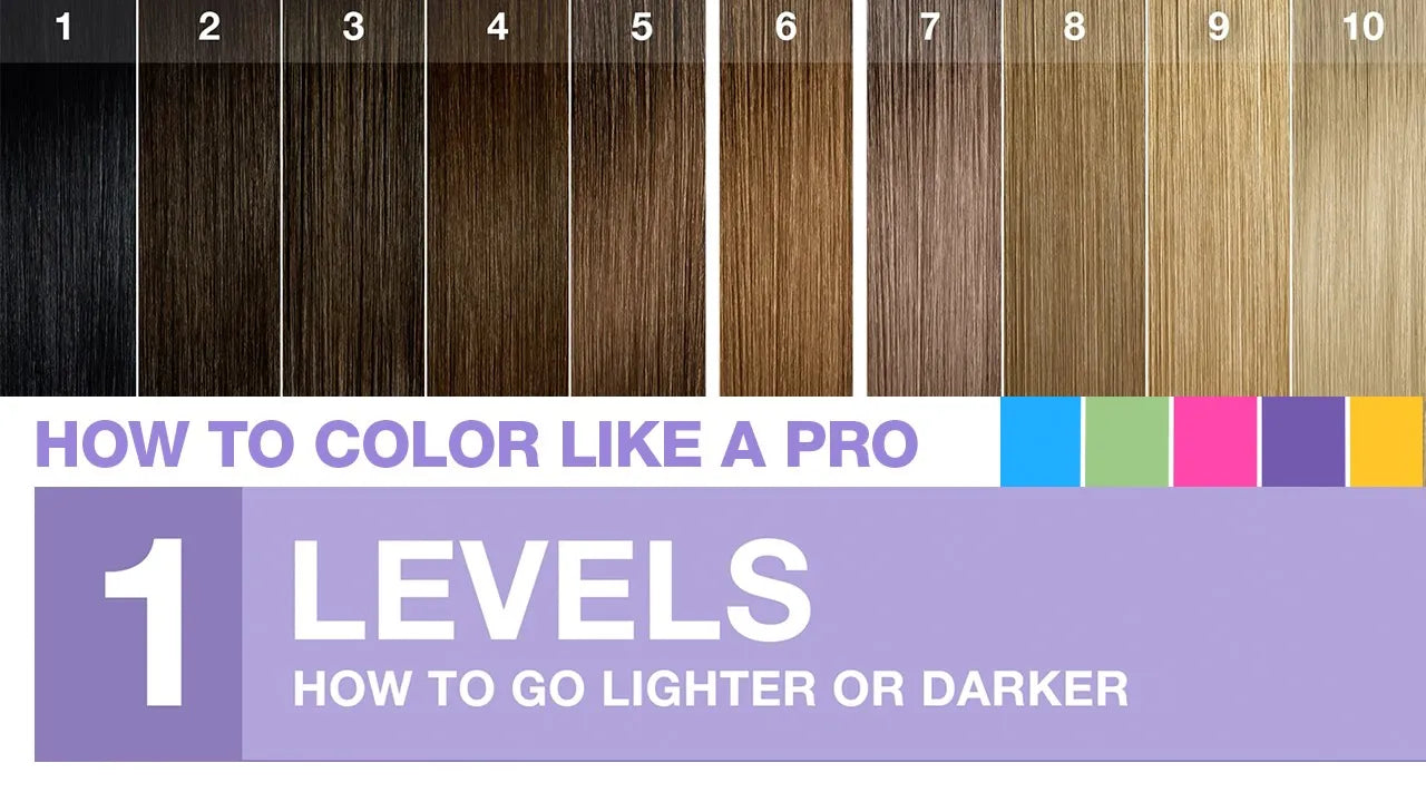 Chapter 1: Professional Hair Color Levels Explained