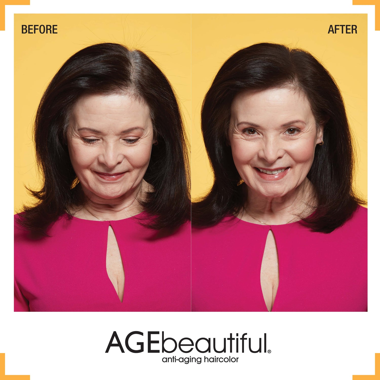 AGEbeautiful® Temporary Root Touch-Up  - Light Golden Brown