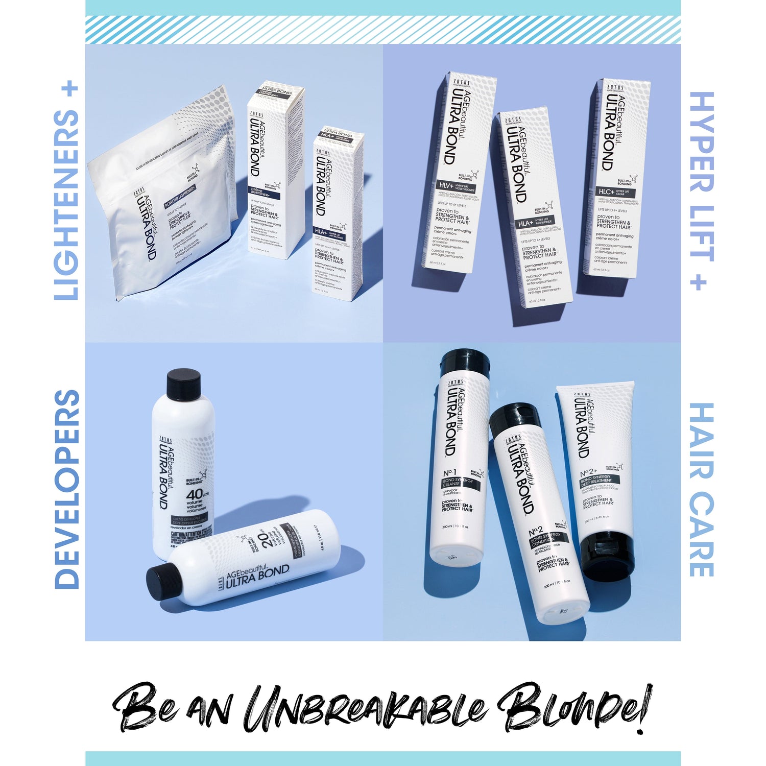 AGEbeautiful® Ultra Bond™ product line