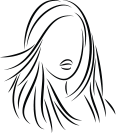 Shoulder length hair