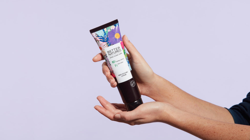Better Natured Heat Styling Lotion - Heat Protectant For Color Treated Hair