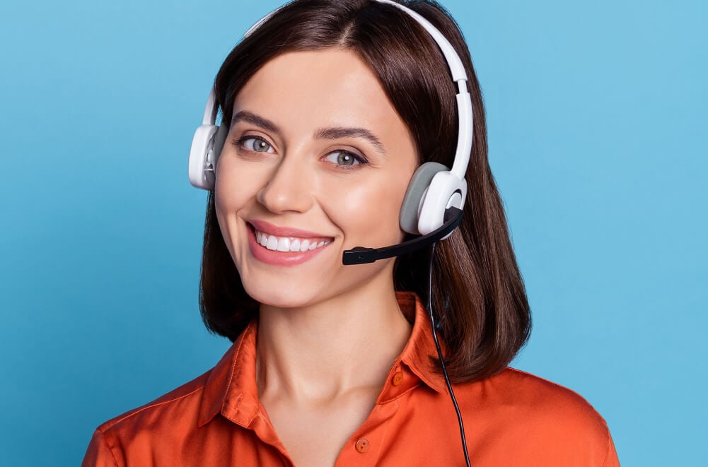 customer service woman