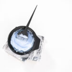 hair dye mixed in bowl