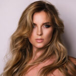 woman with beautiful curly hair