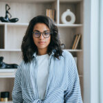 woman casual hairstyle